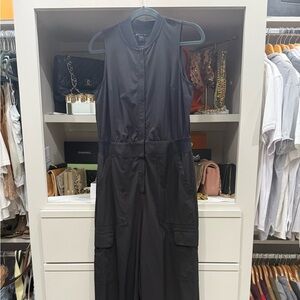 Athleta Black Sleeveless Jumpsuit